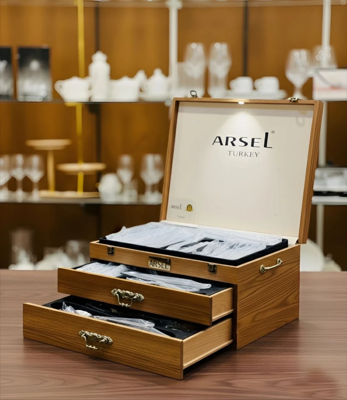 أطقم شوك ومعالق 89 قطعه  013 ARSEL-منتجات ارشيا - مصر