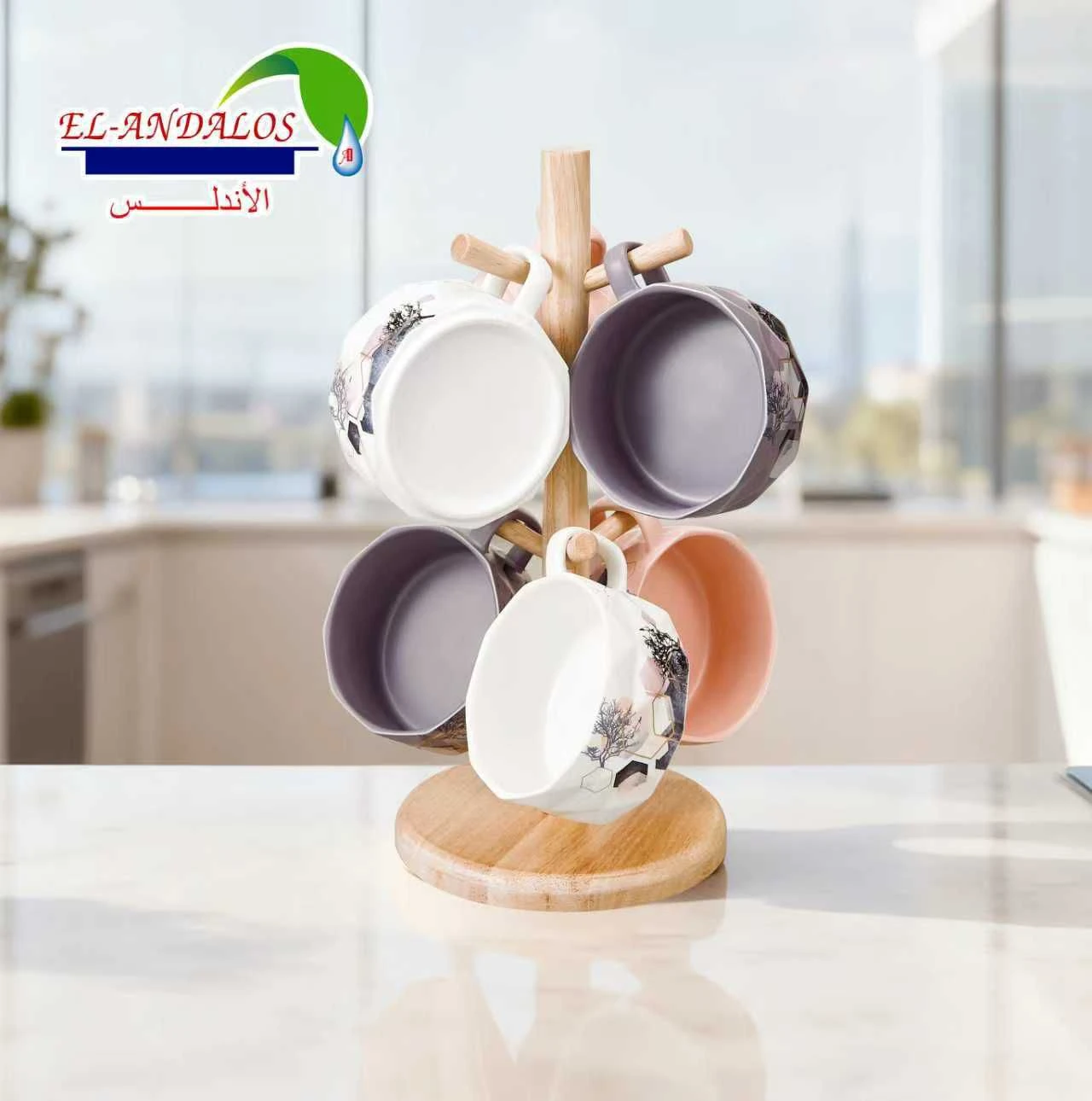 طقم مجات شوربة بورسلين حراراي-منتجات ارشيا - مصر